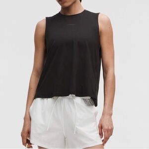 Lululemon Pace Cross-Back Graphic Tank Top L